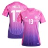 Camiseta de fútbol Alemania Muller 13 Segunda Equipación Euro 2024 - Mujer